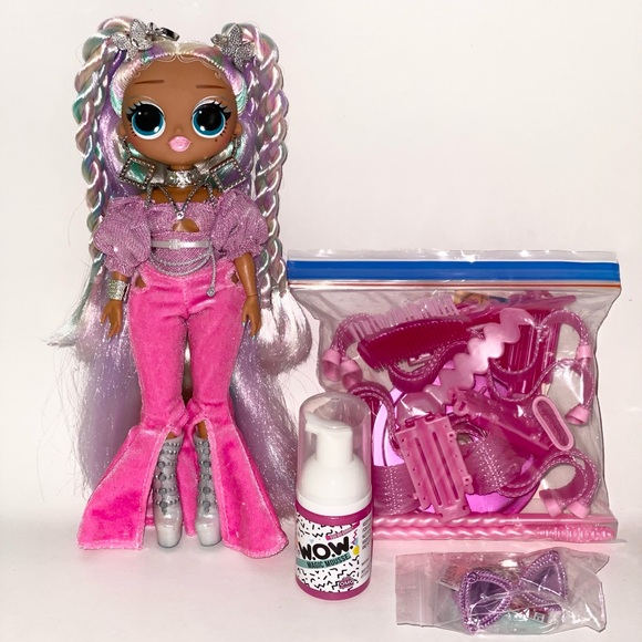 Poupee - lol surprise omg fashion show hair edition - twist queen | poupees | jouéclub